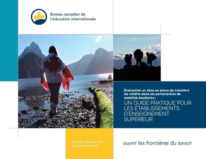 Évaluationet mise en place du transfert de crédits dans les partenariats de mobilité étudiante : Un guide partique pour les établissements d’enseignement supérieur
